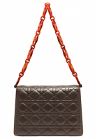 Кожаная сумка Christian Dior