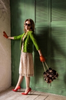 Воздушное платье Oscar de la Renta