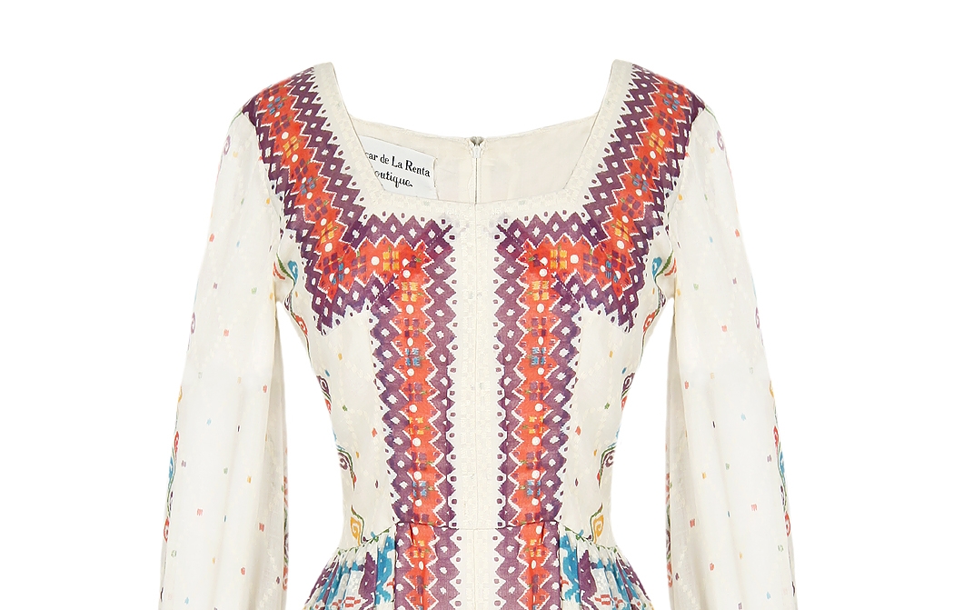 Воздушное платье Oscar de la Renta