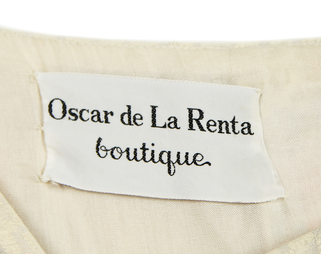 Воздушное платье Oscar de la Renta