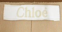 Оранжевые брюки Chloé