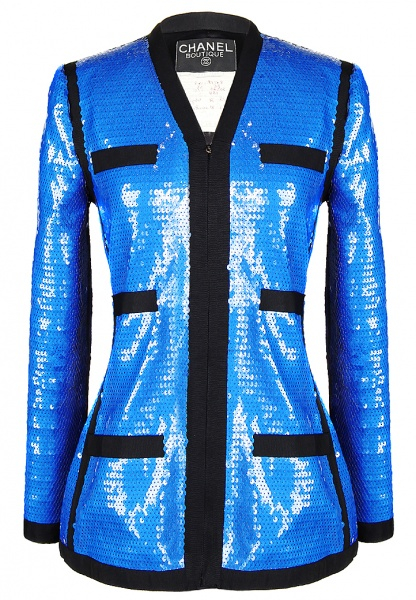 Искрящийся жакет Chanel