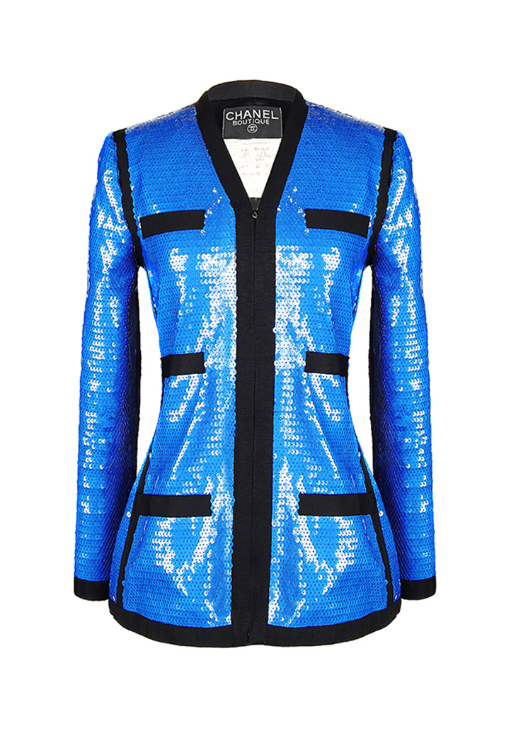 Искрящийся жакет Chanel