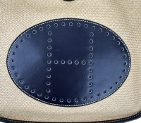 Сумка Hermès Evelyne III 29 Raffia Indigo Blue Box