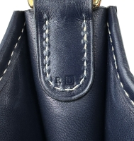 Сумка Hermès Evelyne III 29 Raffia Indigo Blue Box