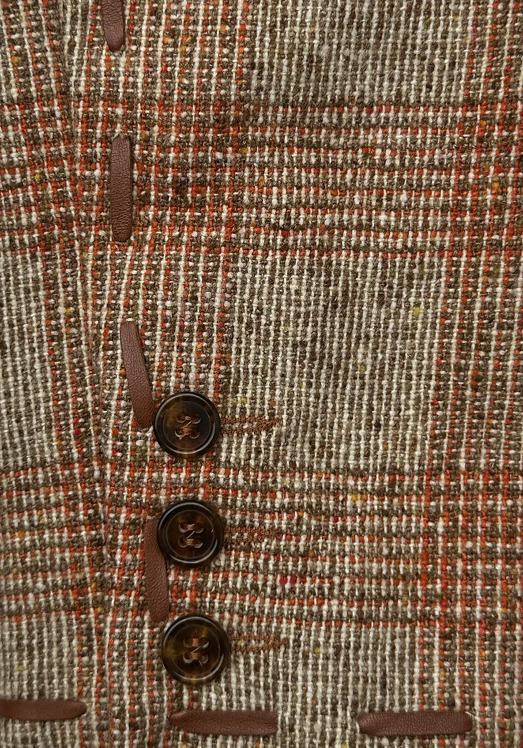 Клетчатый жакет Emanuel Ungaro 