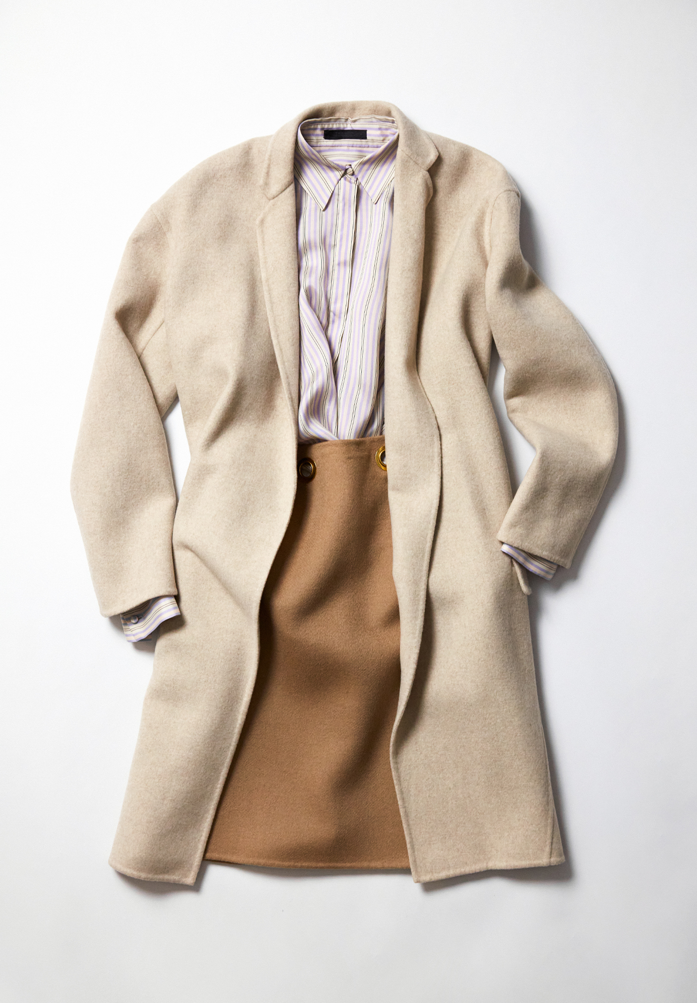 Рубашка The Row в полоску