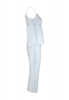 Нежно-голубой костюм Prada