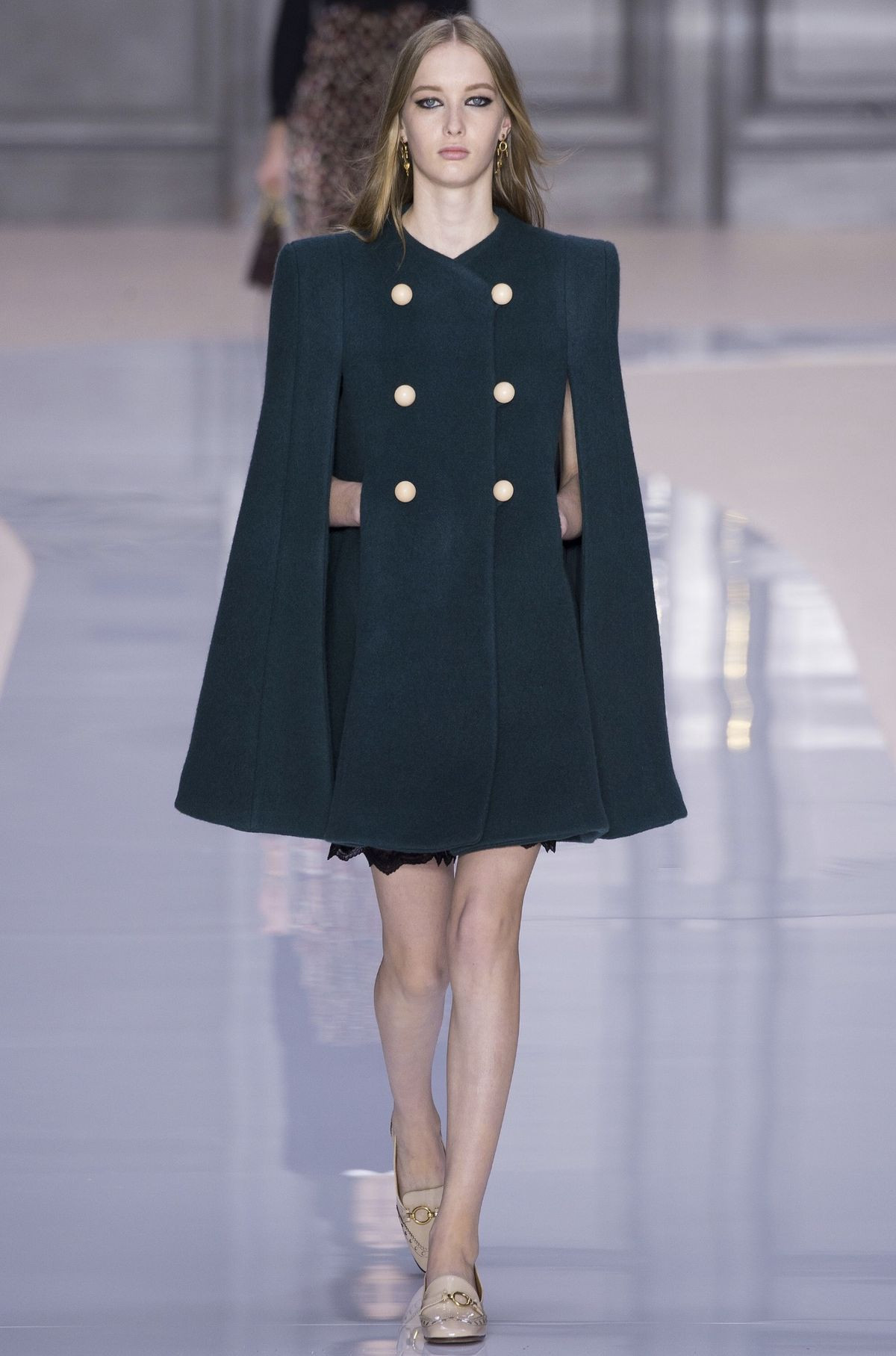 Шерстяной кейп Chloé 