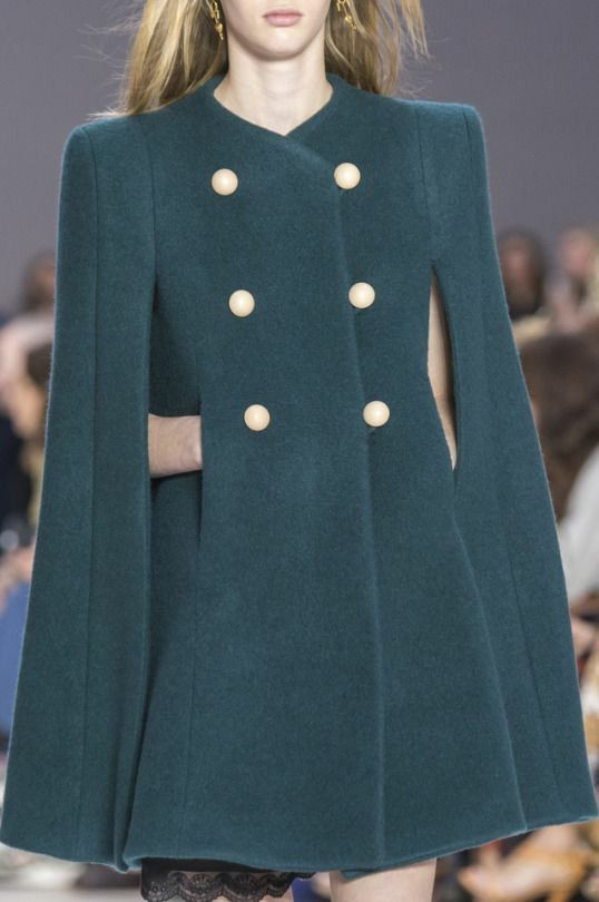 Шерстяной кейп Chloé 