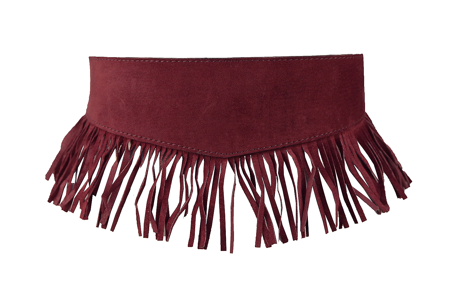 Бордовый ремень Guy Laroche