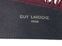 Бордовый ремень Guy Laroche