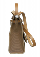 Коричневая сумка Hermès Herbag