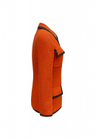 Оранжевый твидовый жакет Chanel