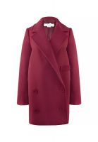 Бордовое пальто Stella McCartney