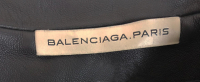 Кожаная юбка Balenciaga