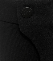 Черная мини-юбка Chanel