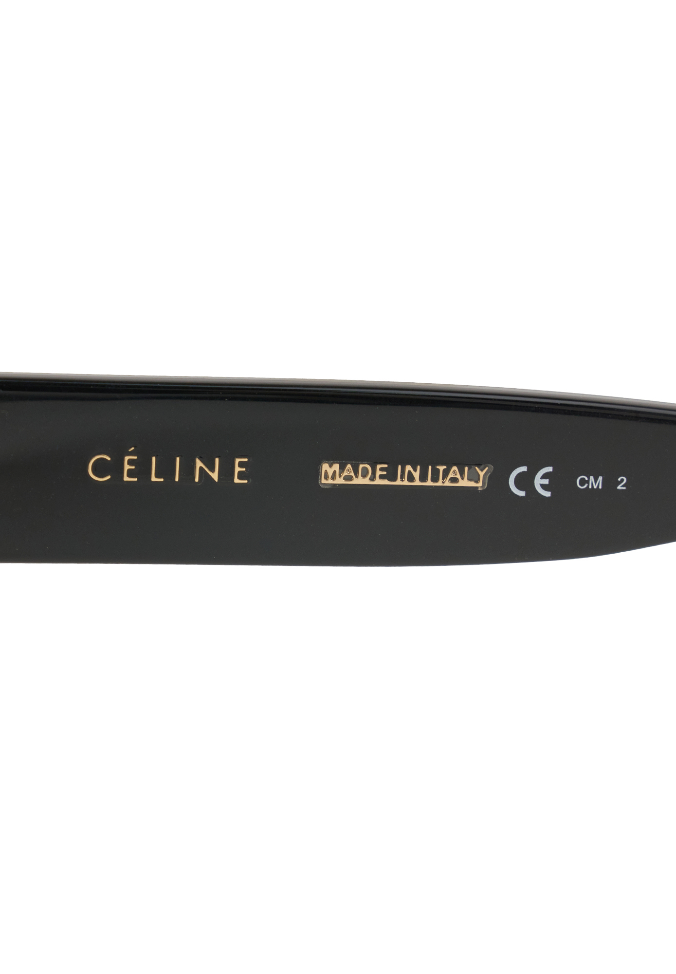 Черные солнцезащитные очки Céline