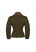 Оливковый жакет Yohji Yamamoto