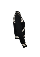 Черный бомбер Saint Laurent 