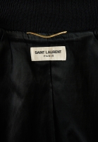 Черный бомбер Saint Laurent 