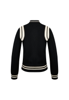 Черный бомбер Saint Laurent 