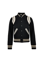 Черный бомбер Saint Laurent 