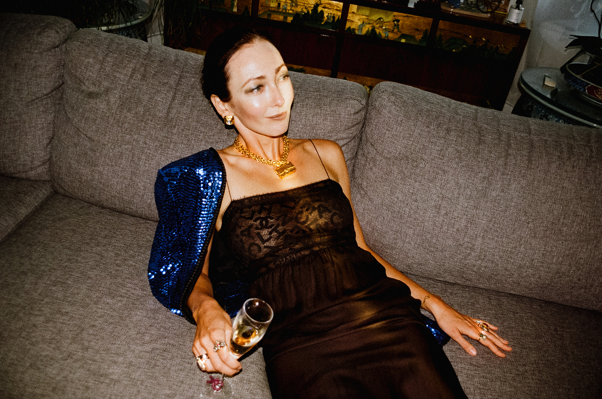 Искрящийся жакет Chanel