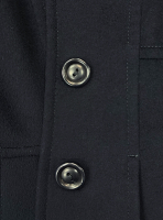 Темно-синее пальто Max Mara