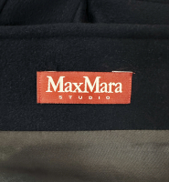 Темно-синее пальто Max Mara