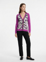 Кардиган Louis Vuitton с цветочным принтом