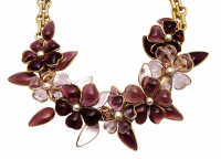 Кутюрное колье Chanel с кристаллами Gripoix