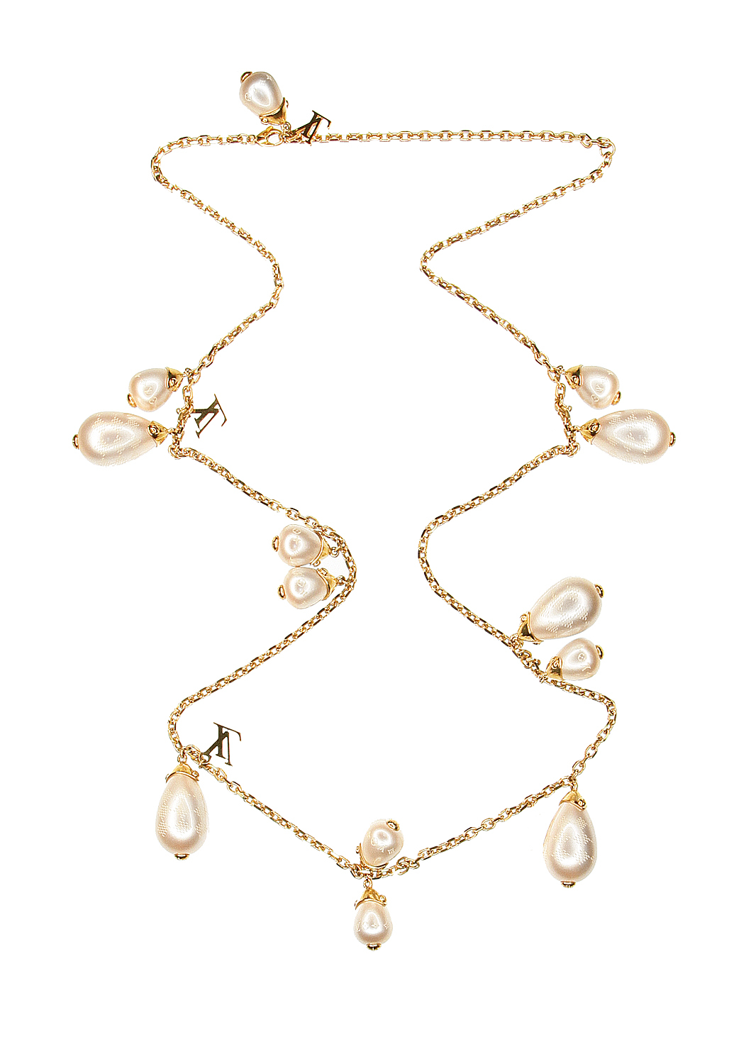 Жемчужное колье Louis Vuitton