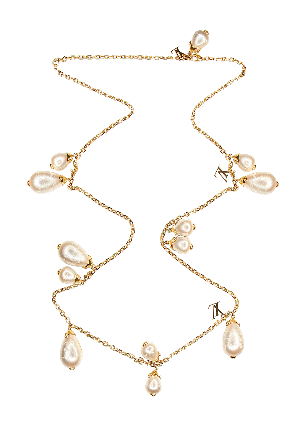 Жемчужное колье Louis Vuitton