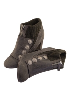 Серые ботильоны Chanel