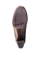 Серые ботильоны Chanel