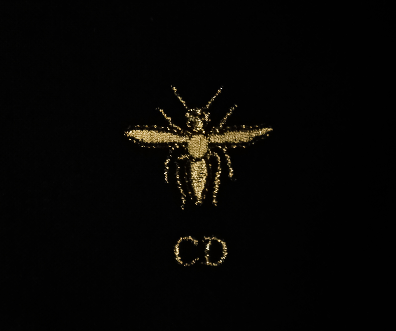 Белое кепи Christian Dior с надписями