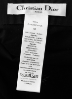 Белое кепи Christian Dior с надписями