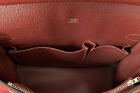 Двухцветная сумка Hermès Jypsiere 28