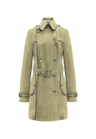 Двубортный тренч Burberry