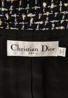 Твидовое пальто Christian Dior с карманами
