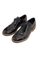 Чёрные ботинки-броги Jil Sander