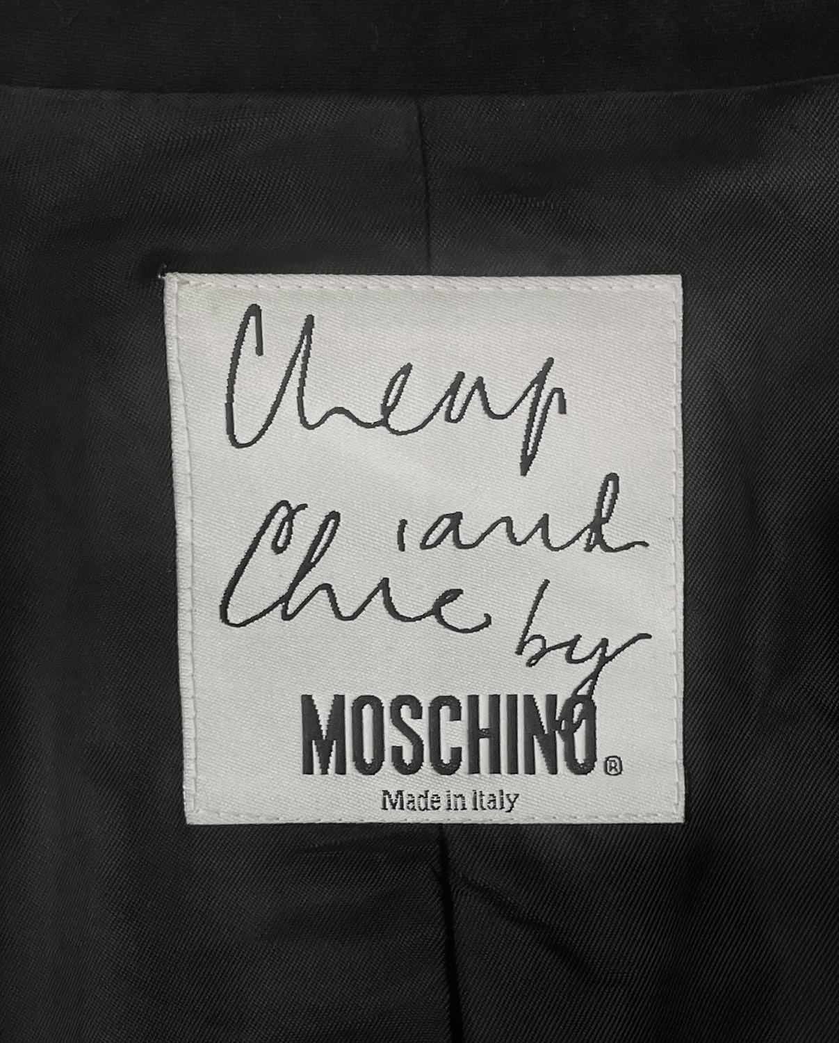 Жакет Moschino с цифрами