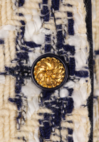 Бежевый жакет Chanel haute couture