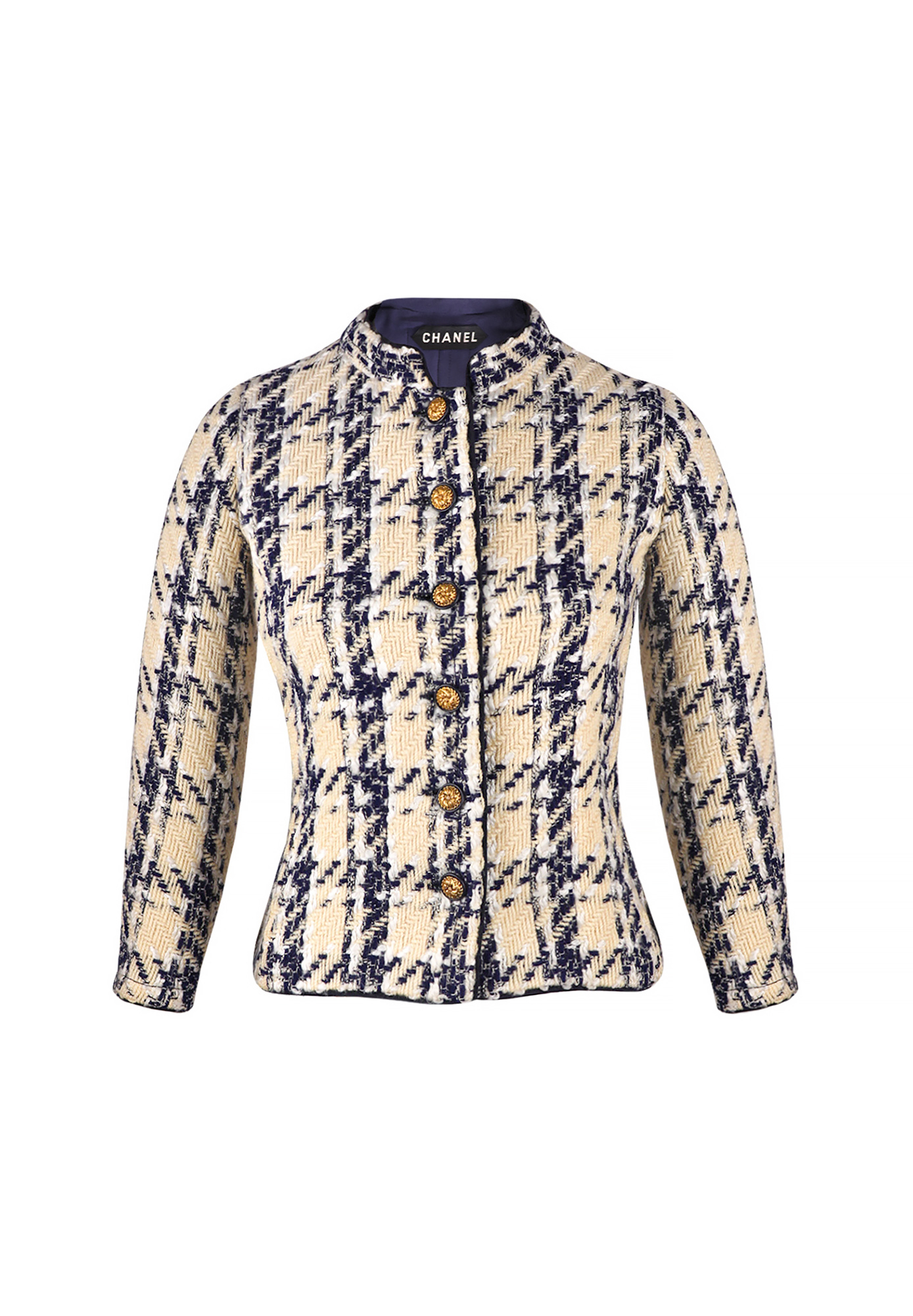 Бежевый жакет Chanel haute couture