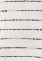 Шелковая блузка Chanel в полоску