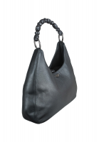 Серебристая сумка Christian Dior Beaded Handle Hobo Bag