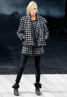 Твидовая мини-юбка Chanel в клетку