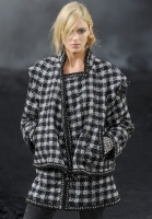 Твидовая мини-юбка Chanel в клетку