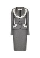 Костюм Christian Dior с кружевом